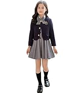 Amazon | [§zz．luxi] 女の子 スーツセット フォーマルスーツ  