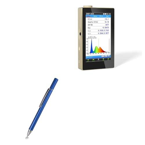 BoxWave Stylus Pen Compatible with Hopoocolor Spectrometer OHSP350 - FineTouch Capacitive Stylus, Super Precise Stylus Pen - Lunar Blue