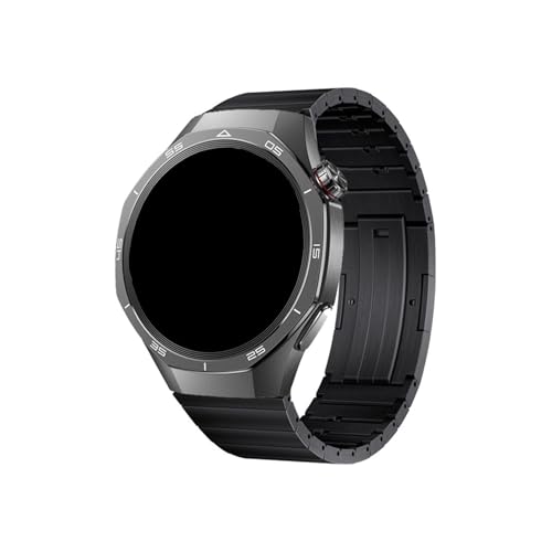 Asteid 22mm �`�^���r���v�X�g���b�v Huawei Watch GT5 4 3 Pro 46mm 2 2(E�A�u���b�N�AHuawei GT5 Pro 46mm�p)