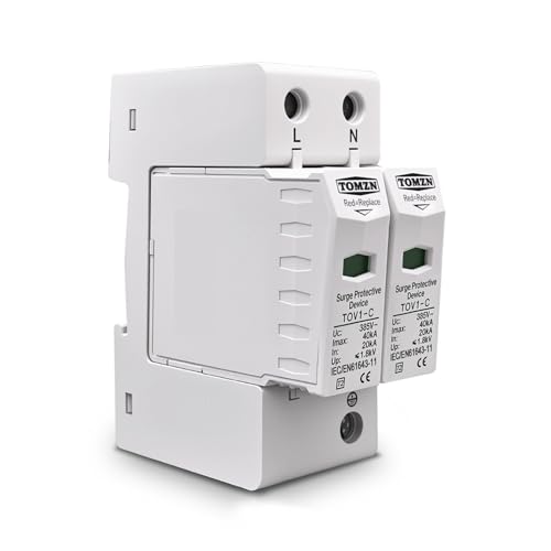 Parafoudre AC SPD 1P+N 385V protégeant le tableau électrique de la maison
