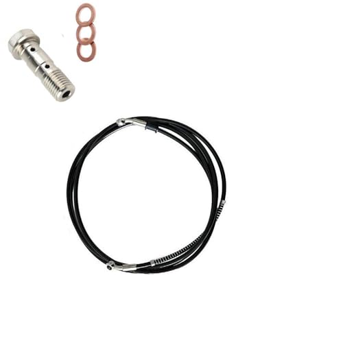 Tuyau d'huile de frein hydraulique moto M10x1,25 filetage 28 degrés