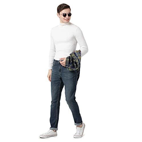 Image of Lee Men's Bruce Skinny Fit Mid-Rise Jeans