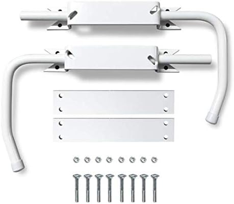 Special PVC Shutter Stop โ White2 x shutter locks with handle + 2 PVC adapters for easy opening and closing all hinged shutters without having to lean out. Lock shutter in open position. Everyday ease and security.