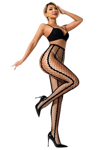Black Fishnets Womens Fishnet Tights Fishnet Stockings For Women4