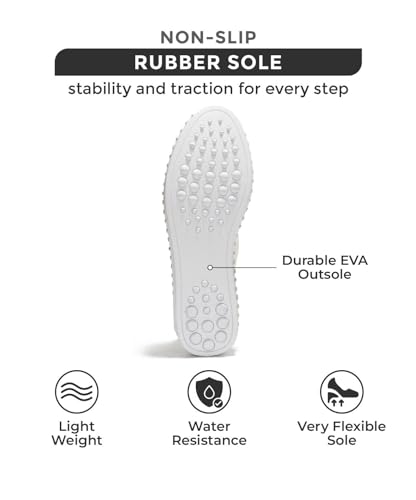 Image of Project Cloud Flats for Women Footwear, Memory Foam & Flexible Outsole Loafers for Women's Fashion Sneakers - Womens Shoes, Sockless Wear Machine Wash Shoes for Women (Petunia)