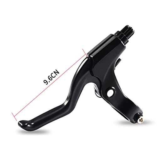 POENVFPO Cycling Brake Set, Light and Portable Aluminum Alloy Front and Rear Cycling V Brake Set Riding Accessories, Black - Image 2