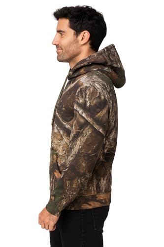 Realtree Apx Camouflage Premium Pullover Hoodies for Men and Women Hunting Gear with Zippered Pocket2