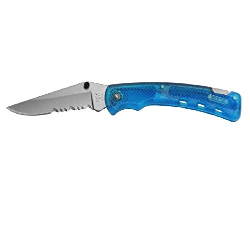 バックナイフ BUCK 444BEX バックライト II アクア 半波