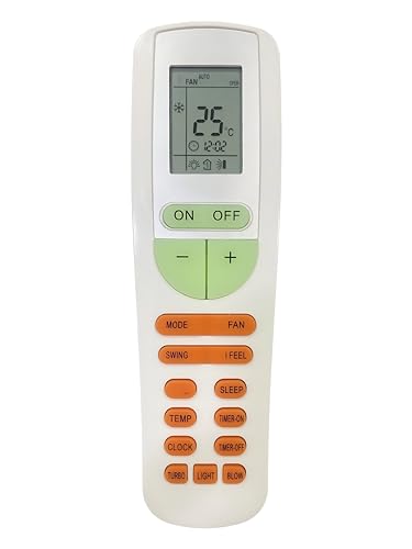 Image of Upix AC Remote No. 133 (No Backlight), Compatible /Replacement for Intec AC Remote Control (Exactly Same Remote Will Only Work)