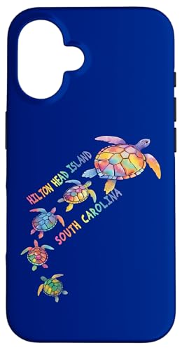 Hilton Head Island South Carolina Sea Turtle Lover Beach HHI Custodia per iPhone 16