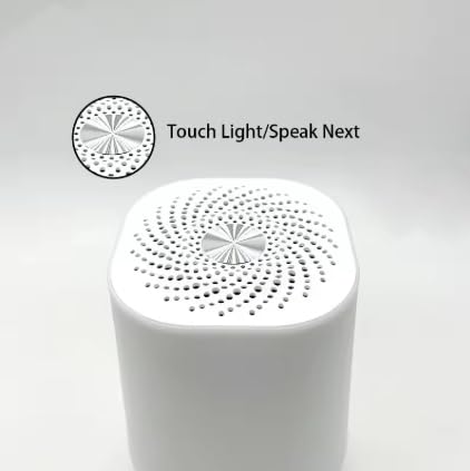 Macchina del rumore bianco con luce notturna, Sleep Trainer con 34 suoni lenitivi, timer, telecomando app, per bambini piccoli