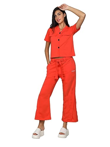 Image of CHKOKKO Women Jogging Suit Casual Summer Track Suit Co-Ord Set