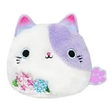 三英貿易(Sanei Boeki) だんごフレンズ 花ねこだんご あじさい W7.5×D6×H7cm ぬいぐるみ NDH09
