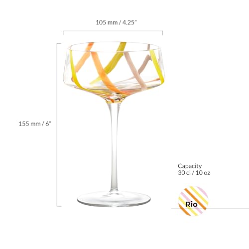 Coupes de champagne parfaites pour mariages et fêtes Rio - 6
