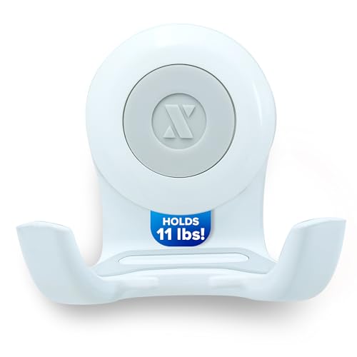 SlipX Solutions On The Dot Power Lock Suction Cup Hook Razor Holder & Phone Cradle (Perfect for Shower & Mirror Holds 11 lbs) No-Drilling No Tools Rust-Proof Waterproof Removeable