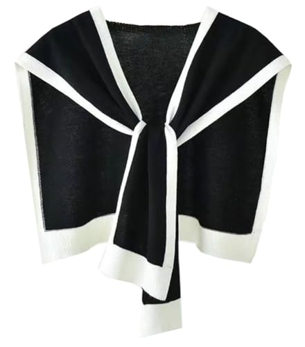 Knitted Wraps for Women Tie Up Sweater Scarf Cape Soft Warm Pashmina Poncho Shoulder Tops Women's Shawl Wraps 2025