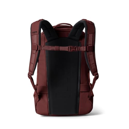 Image of YETI Ranchero Backpack 22L - Commuter Laptop Pack, Stag Dark Red