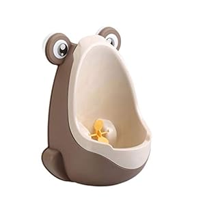Potty Seat voor peuters Baby staande urinoir boy toilet muur gemonteerd(oranje) Pittige training (Color : Brown)