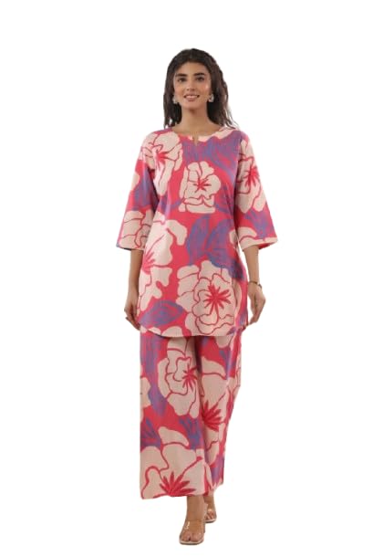 jisora Women's Multicoloured Printed Cotton Co-ord Set-picture-31