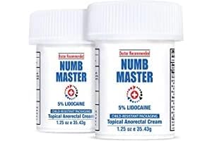 Uber Numb Maximum Strength Pain Relief Cream - Fast Acting 5% Lidocaine Topical Anesthetic