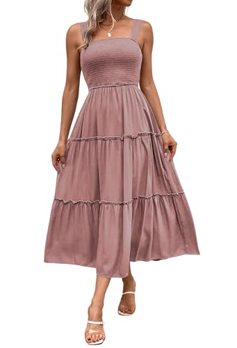 Robe fluide anti-chaleur et légère sans manches pour femme