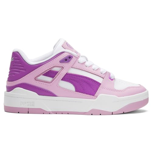 PUMA Kids Girls Slipstream Rose Lace Up Sneakers Shoes Casual - White