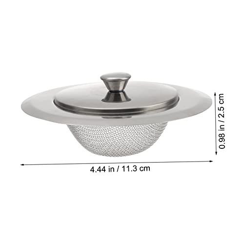 Set de 2 coladores para fregadero de acero inoxidable miniatura 2