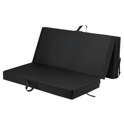 VEVOR Boulder Crashpad (171 x 122 x 13 cm/Ausgeklappt), Faltbare Fallschutzmatte mit Verstellbaren Rucksackgurten & Tragegriff, Bouldermatte aus 900D Oxford-Gewebe, für Klettern Outdoor Indoor