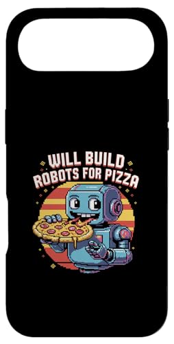 Will Build Robots For Pizza �G���W�j�A�����O���{�b�g |- �X�}�z�P�[�X iPhone Air �p