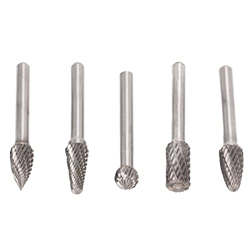 Set 5 piezas fresas de tungsteno para metal y madera miniatura 6