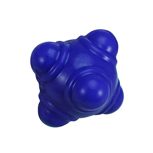 BESPORTBLE Agility Training Ball Exercise Ball Reflex Spiky Squeaky Dog Balls Equipment Machine Readers Cricket Baseballs Squeezer Baseman Hand Game Football See Baseball Practice Sports Blue