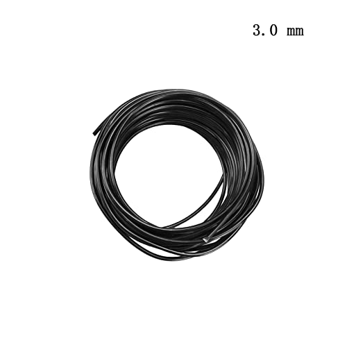 Dnyta Bonsai Wire Tree Training Wires 1.0/1.5/2.0/2.5/3.0Mm 5 Sizes Aluminum Wire Kit For Diy Handicraft, Bonzai Trees Decoration(32 Feet/Roll, Black) #TOP5