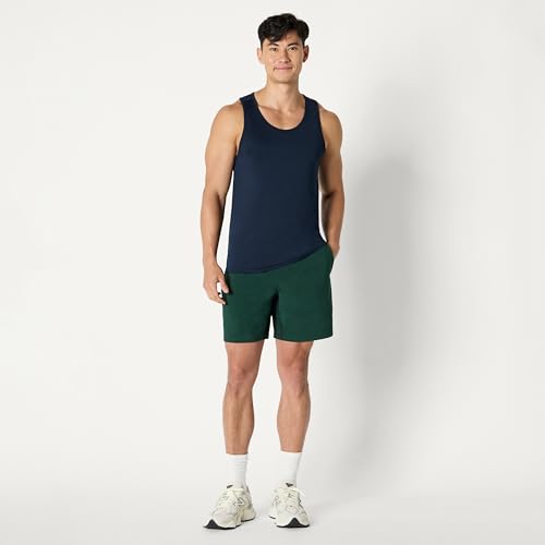 Image of Amazon Essentials Men's Quick Dry Tech Stretch Active Sleeveless Gym Tank Top Workout Shirt