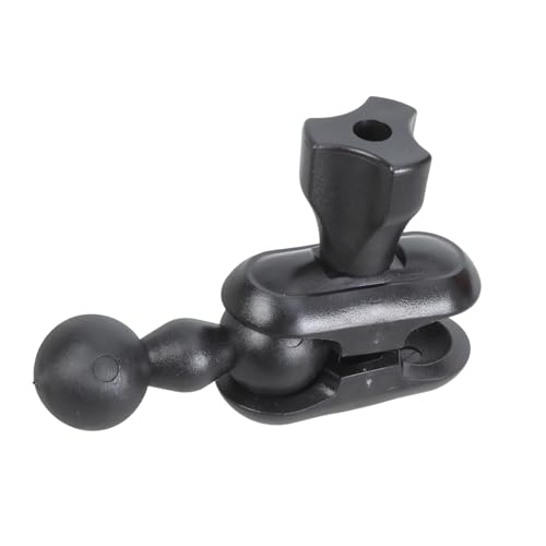 THINCAN Adaptateur de rotule Rallonge Adaptateur de montage articulé Raccordement Pinces pour support de tablette automobile 17 mm