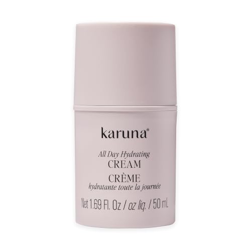 Karuna All Day Hydrating Face Cream – Anti-Aging Gel Moisturizer with Watermelon Extract, Hyaluronic Acid, Goji Berry & Aloe – Lightweight K-Beauty Moisturizer for All Skin Types, 50ml