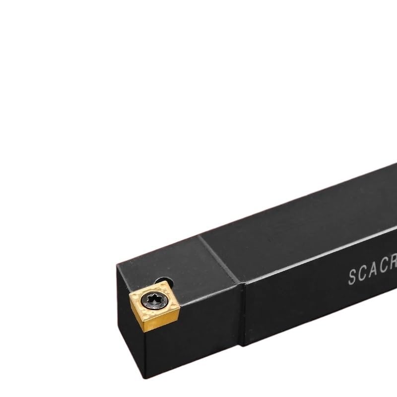 1pc SCACR0808 SCACR1010 SCACR1212 SCACR1616 SCACR2020 External Turning Tool CNC Cutter Bar SCACR SCACL Lathe Bar Turning Holder(SCACR2020K12)