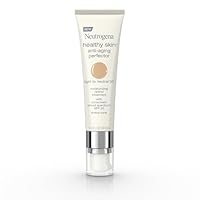 Neutrogena Retinol Treatment & Tinted Facial Moisturizer, Healthy Skin Anti-Aging Perfector, Broad Spectrum SPF 20 Sunscreen & Titanium Dioxide, Blendable Sheer Coverage, 30 Light to Neutral, 1 fl. Oz