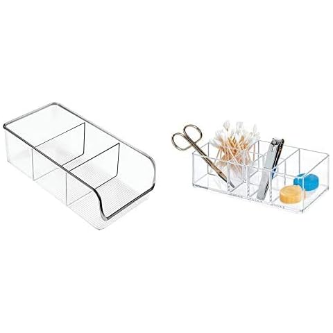 Caja Transparente con 3 Compartimentos y 7 Compartimentos Cover