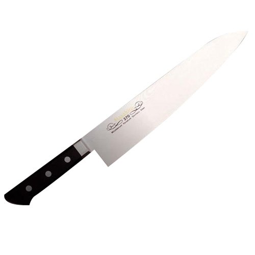 Amazon｜正広作 モリブデン鋼ツバ付牛刀 27cm｜牛刀包丁
