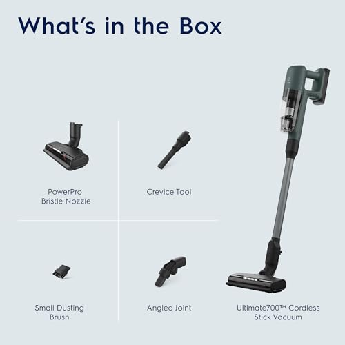 Image of Electrolux Ultimate700 Cordless Stick Vacuum with PowerPro Bristle Nozzle and High Suction Power, 50-Minute Run Time, 4 Power Modes, Ocean Green