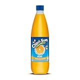 Capri-Sun Double Strength Orange Squash (1 Litre) - No Added Sugar - Made with Real Fruit Juice - No Artificial Flavours or Colours