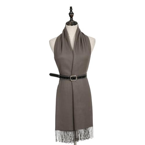 Image of RIIQIICHY Women's Fringe Shawl Wrap Pashmina Scarf for Wedding Evening
