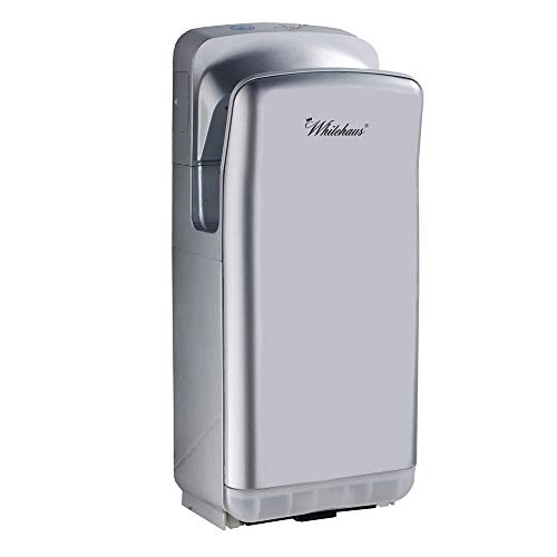 Super Brands Whitehaus WH666-GRAY Hands-Free Wall Mount Hand Dryer
