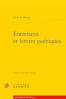 Entretiens Et Lettres Poetiques 2812407751 Book Cover