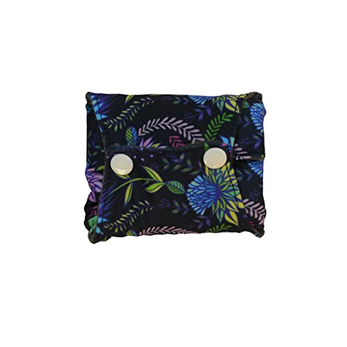 Image of Washable Cloth Menstrual Pads /Mama Cloth /Reusable Sanitary Pads (Rose, 16 inch /Overnight)