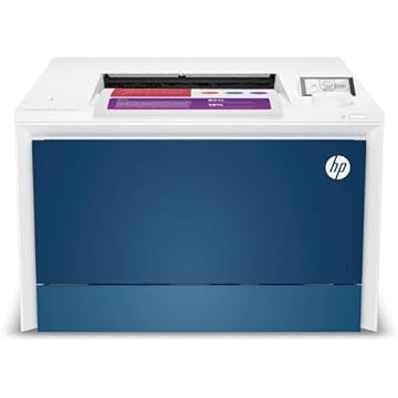 HP Color LaserJet Pro 4202dn 4RA87F, Stampante a Singola Funzione A4, Stampa Fronte e Retro Automatico su due facciate, 33 ppm, USB, USB Host, Gigabit Ethernet, HP Smart, LCD a 4 righe, Blu