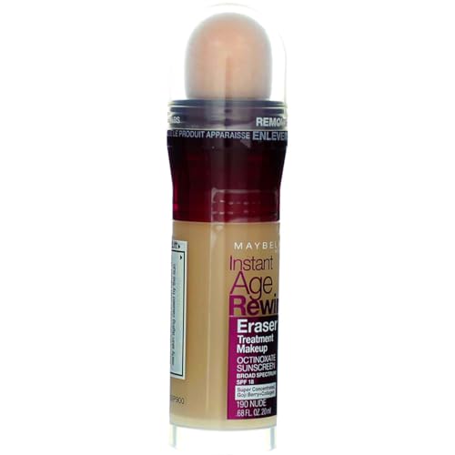 Maybelline New York Instant Age Rewind Eraser Treatment Makeup, Nude Light [190 0.68 oz (Pack of 11) - Image 3