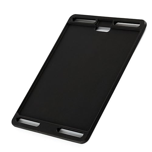 BAC460 Griddle Replacement Part for Traeger Grill Parts Ranger Griddle TFT18KLD Scout Smoker TFT18PLDO Cast Iron Flat Top Griddle Insert Cooking Griddle Pan Plate Portable Pellet Accessories