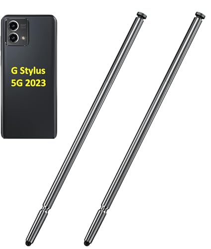 2PCS G Stylus 5G 2023 Stylus Pen Replacement for Motorola Moto G Stylus 5G 2023 XT2313 XT2315 All Veriosn Touch Screen Stylus Pen (Cosmic Black)
