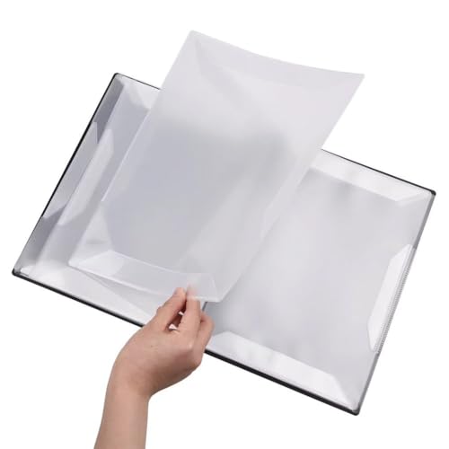 Dossier de partitions A4 avec système d'édition facile et stable à plat